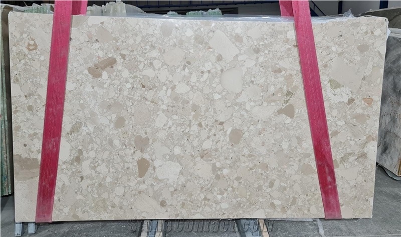 Ceppo Cream Marble Slabs Wall Tile