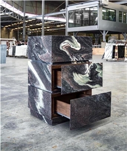 Cipollino Ondulato Marble Bar Top