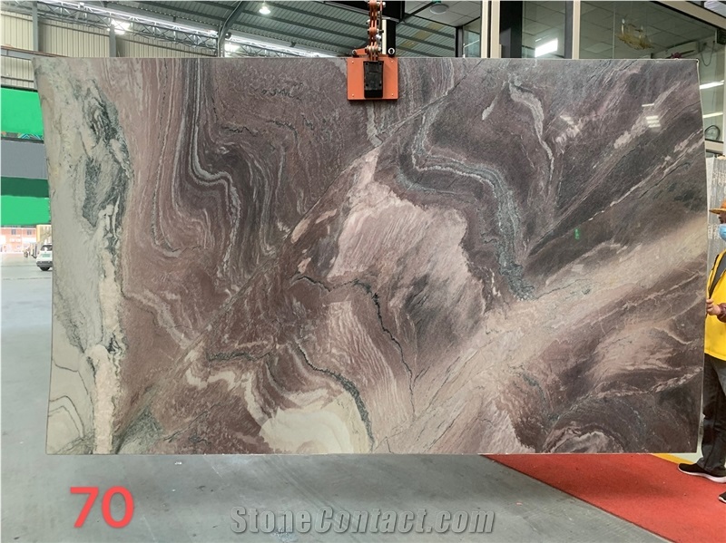 Cipollino Ondulato Marble Bar Top