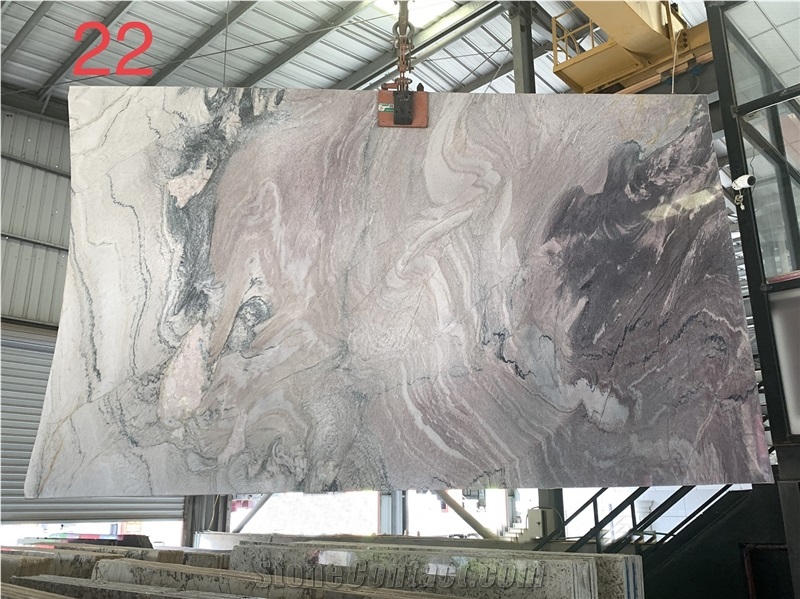 Cipollino Ondulato Marble Bar Top