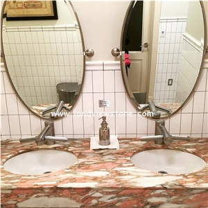 Nordland Rose Marble Pink Floor And Wall Tiles
