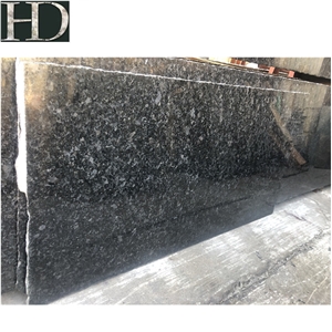 Angola Black Granite Stone Slabs & Tiles For Decoration