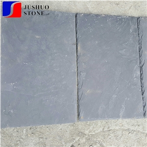 China Natural Culture Stone Black Slate Wall Roofs Cladding 