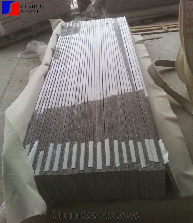 China Pink Granite G664 Polished Surface Stone Steps Stairs