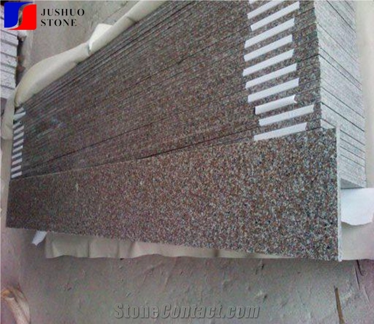 China Pink Granite G664 Polished Surface Stone Steps Stairs