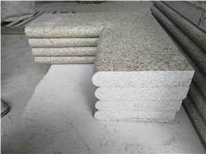 G682 Rusty Yellow Granite Stone Stair Tread Riser Tile Paver