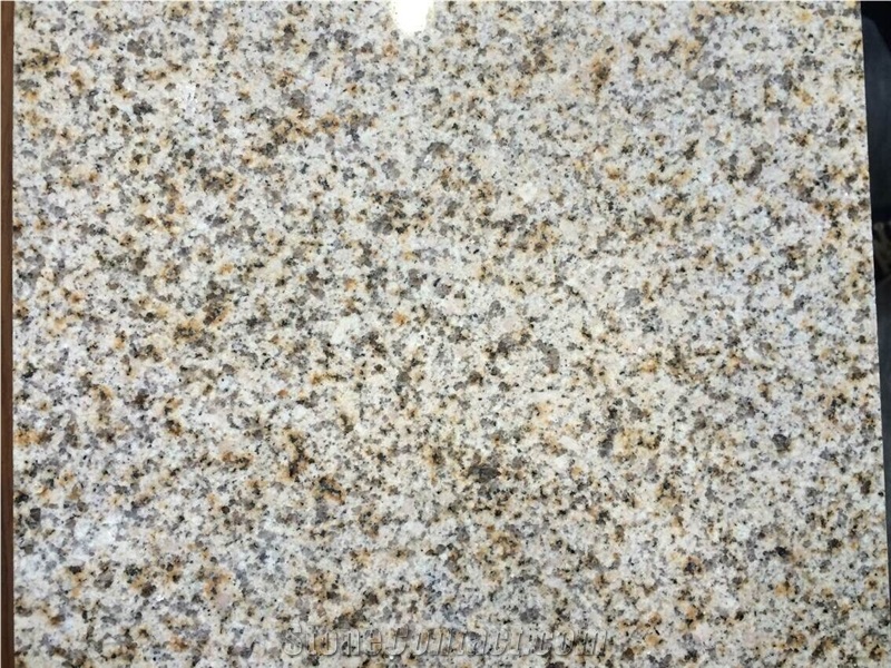 G682 Rusty Yellow Granite Stone Stair Tread Riser Tile Paver
