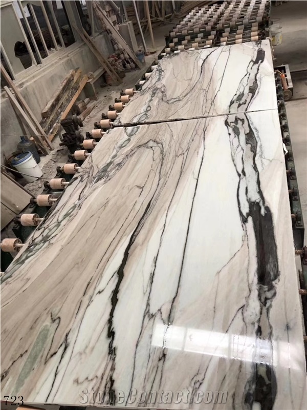 Bianco Milano Marble Panda White Ink In China Stone Market