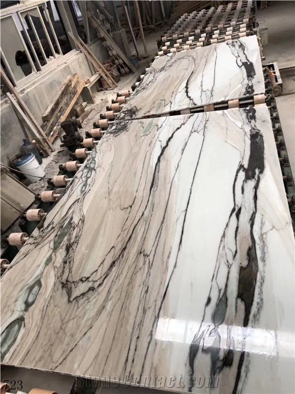 Bianco Milano Marble Panda White Ink In China Stone Market