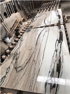 Bianco Milano Marble Panda White Ink In China Stone Market
