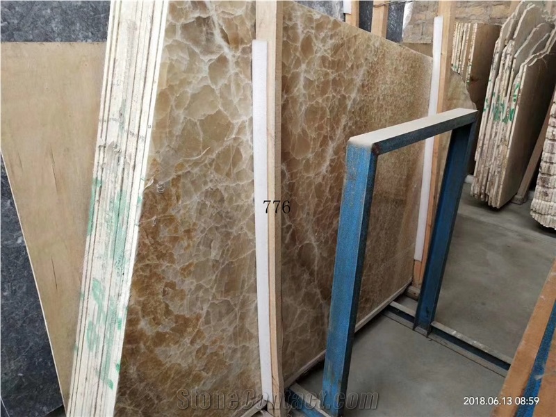 Carmel Onyx Rock Sugar Brown Onix Jade In China Stone Market
