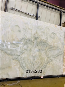 Light Green Jade Onyx Onice Persiano In China Stone Market