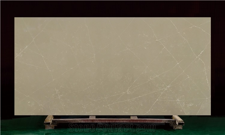 Plant Saturn Artificial Marble Quartz Slabs Artificial Stone