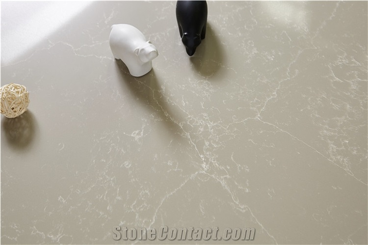 Plant Saturn Artificial Marble Quartz Slabs Artificial Stone