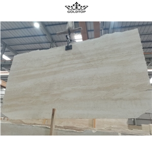 Classic Light Travertine Veincut - Mastic Filled&Honed Tile