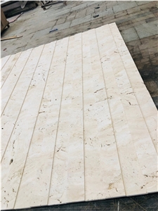 Classic Light Travertine Veincut - Mastic Filled&Honed Tile