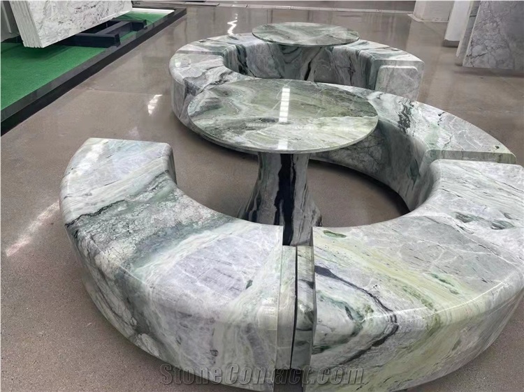Ice Jade Marble Coffee Table, Ice Jade Marble Table Tops