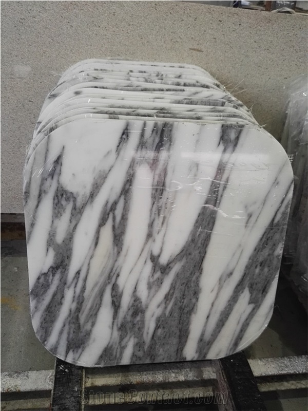 Italy Arebescato White Marble Table Marble Top Coffee Table