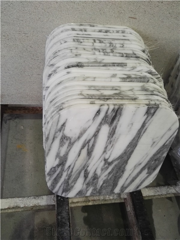 Italy Arebescato White Marble Table Marble Top Coffee Table