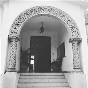 Cantera Stone Architectural Building Ornaments, Arches