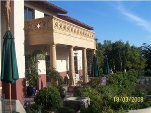 Cantera Stone Architectural Building Ornaments, Arches