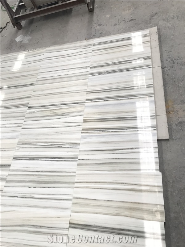 Zebrino Marmara Equator Calacatta White Marble Mosaic Tiles