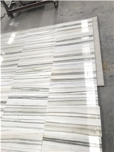 Zebrino Marmara Equator Calacatta White Marble Mosaic Tiles