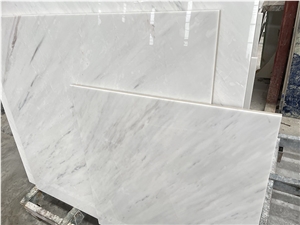 Ariston White Marble Laminated Ceramic Tiles Wall Cladding