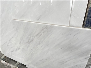 Ariston White Marble Laminated Ceramic Tiles Wall Cladding