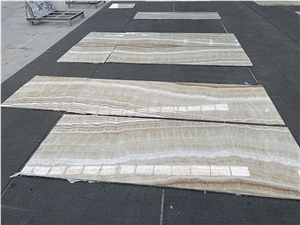 Beige Onyx Lightweight Panel For Wall Decor