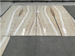 Beige Onyx Lightweight Panel For Wall Decor