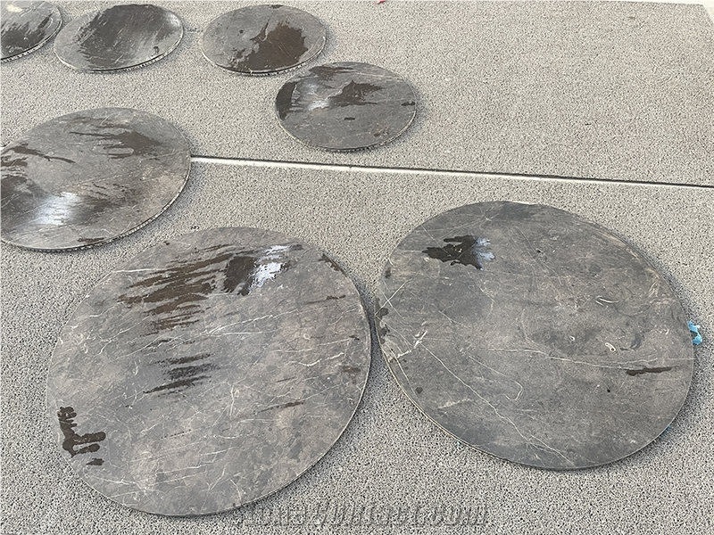 Gold Jade Marble Honeycomb Coffee Table Tops 