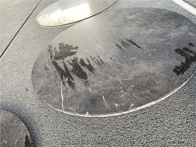 Gold Jade Marble Honeycomb Coffee Table Tops 