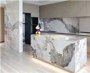Pandora Granite Sintered Stone Slab Walll Background Decor