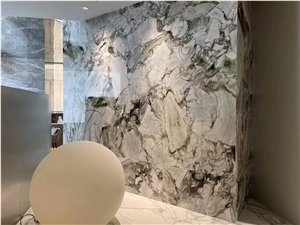 Ice Jade Green Stone Artificial Sintered Stone Slab