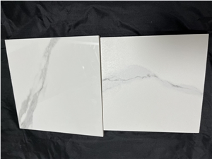 WHITE MARBLE SINTERED STONE SLAB PORCALAIN TILE