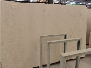 Beige Limestone Tumbled Chiseled French Pattern