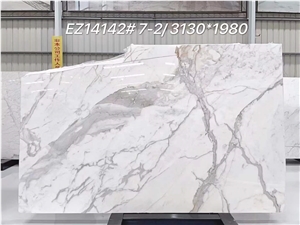 Calacatta White Statuario Carrara Marble Excellent Slabs