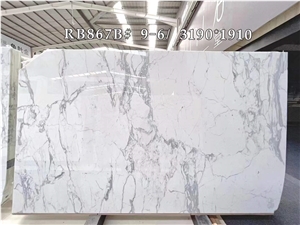 Calacatta White Statuario Carrara Marble Excellent Slabs