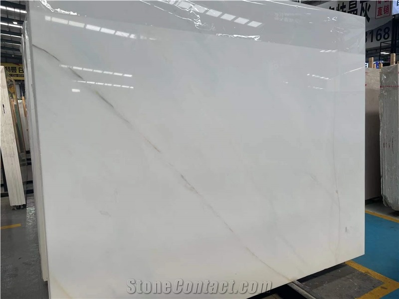 China Cheap Calacatta White Statuario Carrara Marble Slabs