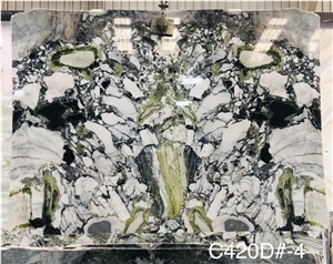 Ice Cold Green Jade Marble,Chinese Iced Green Marble Slabs