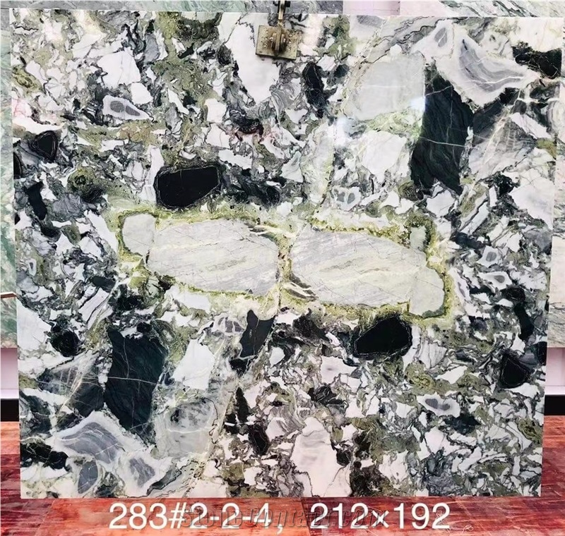 Ice Cold Green Jade Marble,Chinese Iced Green Marble Slabs