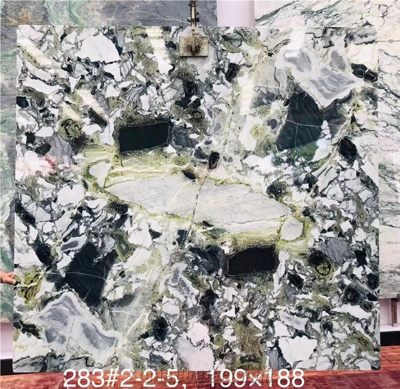 Ice Cold Green Jade Marble,Chinese Iced Green Marble Slabs