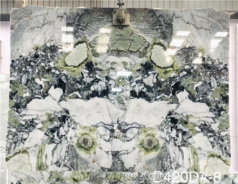 Ice Cold Green Jade Marble,Chinese Iced Green Marble Slabs