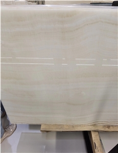 Light Vein White Onyx Vein Cut