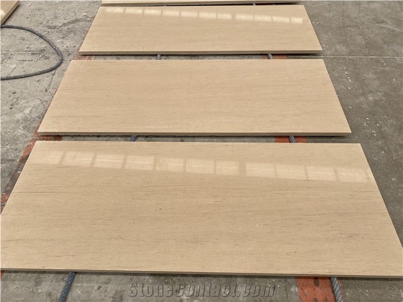 Moca Cream Limestone Slab Tile