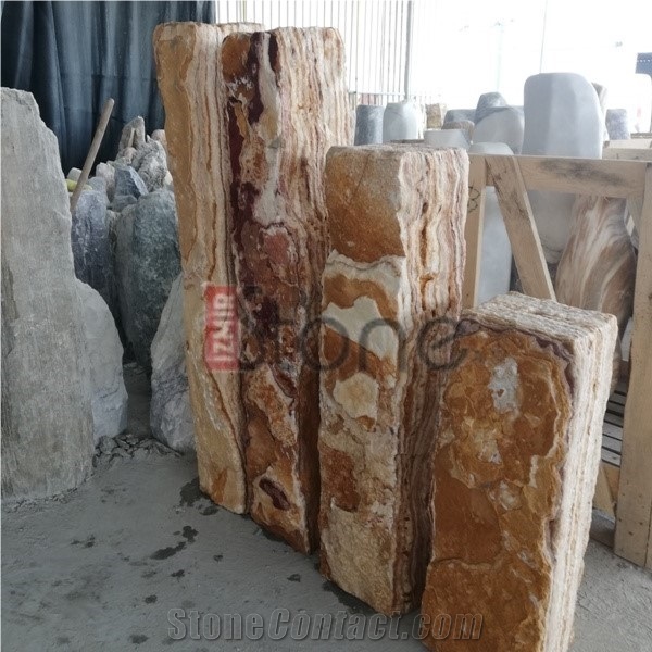 Angel Spark-Striped Onyx Monoliths-Standing Stones