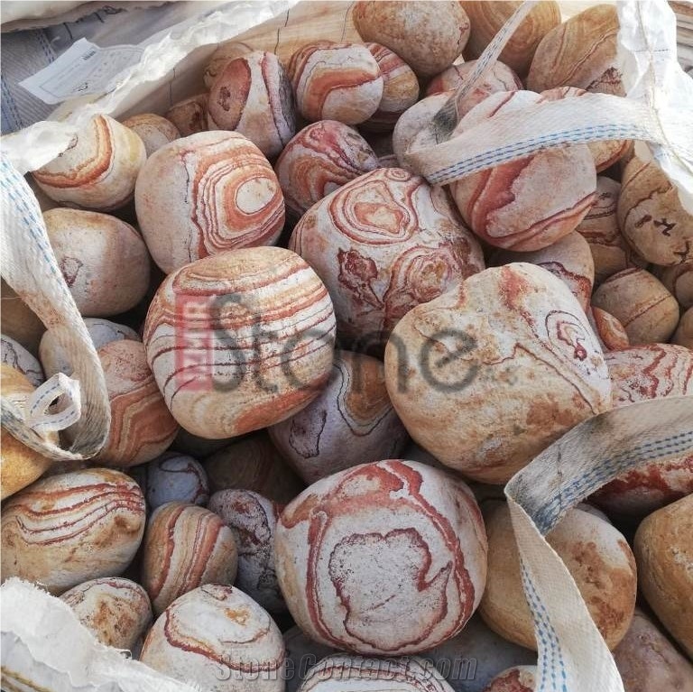 Rainbow Sandstone Tumbled Pebbles
