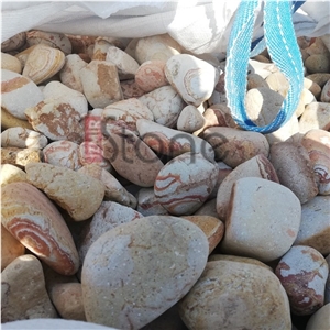 Rainbow Sandstone Tumbled Pebbles