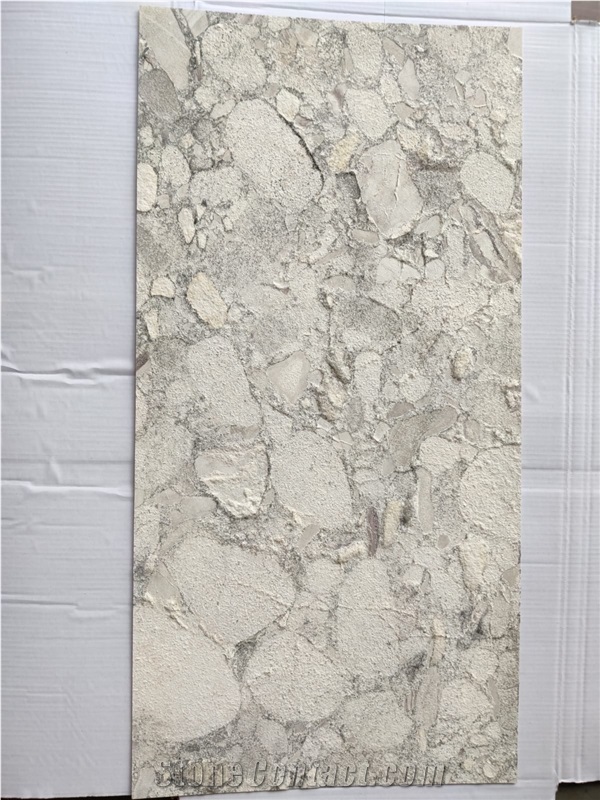 Cosmos White Flexible Stone Veneer Sheets